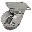 F Series Swivel Caster - 4" x 2" Cast Iron Wheel - 800 lb. Cap.