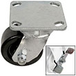 F Series Swivel Caster with Brake - 4" x 2" Phenolic Wheel - 800 lb. Cap.