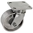 F Series Swivel Caster - 5" x 2" Cast Iron Wheel - 1,000 lb. Cap.