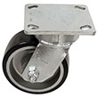 F Series Swivel Caster - 5" x 2" Urethane on Iron Wheel - 1,050 lb. Cap.
