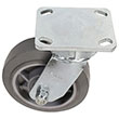 F Series Swivel Caster - 6" x 2" Performance TPR Wheel - 525 lb. Cap.