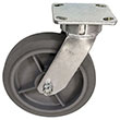 F Series Swivel Caster - 8" x 2" Performance TPR Wheel - 600 lb. Cap.