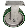 G Series Rigid Caster - 10" x 3" Urethane on Iron Wheel - 3,000 lb. Cap.