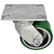 G Series Swivel Caster - 6" x 3" Urethane on Iron Wheel - 2,000 lb. Cap.