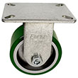 G Series Rigid Caster - 6" x 3" Urethane on Iron Wheel - 2,000 lb. Cap.