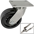 G Series Swivel Caster with Brake - 8" x 3" Phenolic Wheel - 2,500 lb. Cap.