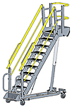 Self-Leveling Work Platform - 6 Sq.Ft., 106"H Max. Deck