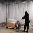 Thermal Curtain Wall - 14'W x 8'H, 3 Panels