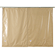 Sound Dampening Curtain w/ Hardware 9'11" W x 8' H - Beige