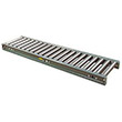 1.9" Galvanized Roller Conveyor - 5' long, 16" OAW on 3" roller centers