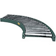1.9" Gravity Roller Curve  - 90 deg., 24" OAW