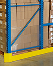 Pallet Rack End Guard, 46"L, Left Side
