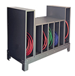 7 Compartment Hose Stand - 34"W x 25"D x 40"H