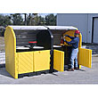 Drum Storage Compartments, Hard-top, 8-Drum w/o Drain