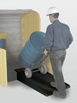 Drum Storage Compartment Ramp