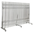 Portable Folding Gate - Extra Heavy Duty, 13' to 18'W, 6'6"H, Pressure Fit