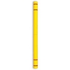 4.5" Dia x 80"L Yellow Clearance Bar with Red Bands