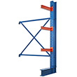 I-Beam Cantilever Rack - 144"H x 72"W, Single Sided Adder, 3 Arms