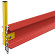 Pipe Stop Kit for I-Beam Cantilever Rack Arm - 12"