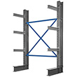 I-Beam Cantilever Bracing Kit for 144"H Column - 72"W