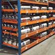 Keg Flow Rails for 36" Deep Pallet Rack