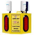 Warehouse Traffic Sensor 3 - Rack Mount, 3-Way Intersection