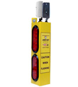 Warehouse Traffic Sensor - Double Light, Rack Mounted