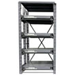 Roll-Out Shelving Rack Starter - 48"W x 48"D x 62"H, 3 Shelves, 2000 lbs. per Shelf