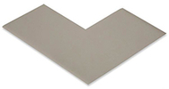 Floor Tape - Angle, Grey, 6-in. x 6-in. x 3-in., Box of 100