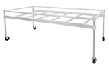 Aluminum Hydroponics Table for Cannabis - 8'W x 4'D