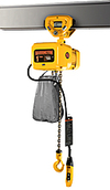 Electric Hoist w/ Push Trolley - 1.5 Ton, 15' Lift, 18 ft/min