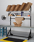 Over-Conveyor Packing Stand, 64w x 17d x 72h
