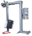 Rotary Tower Semi-Automatic Stretch Wrapper, 1-Leg Integral Stand