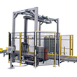 Automated Rotary Tower Conveyorized Stretch Wrap System - 75 loads/hr.