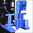 Fork Mount Drum Handler for 1 Drum, 2 Heads/Drum - 1,500 lbs. Capacity