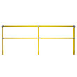 Plastic Sleeved Steel Handrail - Starter, 42"H x 5'L x 1.9"Dia.