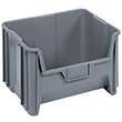 Giant Stackable Container - 15-1/4"D x 19-7/8"W x 12-7/16"H, Carton of 3
