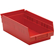 Shelf Bins - 11-7/8"L x 6-5/8"W x 4"H, Carton of 30