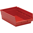 Shelf Bins - 11-7/8"L x 8-3/8"W x 4"H, Carton of 20