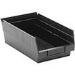 Conductive Shelf Bins - 11-5/8" x 6-5/8" x 4", Carton of 30