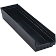Conductive Shelf Bins - 23-5/8" x 6-5/8" x 4", Carton of 8