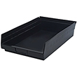 Conductive Shelf Bins - 17-7/8" x 11-1/8" x 4", Carton of 8