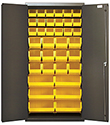 Bin Cabinet - 36"W x 18"D x 72"H w/ 36 Bins