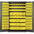 Bin Cabinet - 48"W x 24"D x 78"H w/ 171 Bins