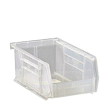 Clear View Bins - 7-3/8" x 4-1/8" x 3", Carton of 24
