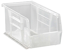 Clear View Bins - 10-7/8" x 5-1/2" x 5", Carton of 12