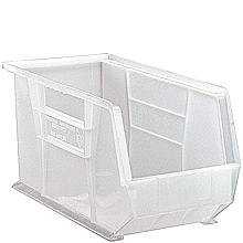 Clear View Bins - 18" x 8-1/4" x 9", Carton of 6