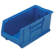Jumbo Stackable Containers - 23-7/8"D x 11"W x 10"H, Carton of 4