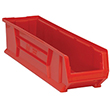 Jumbo Stackable Containers - 29-7/8"D x 8-1/4"W x 7"H, Carton of 6