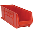 Jumbo Stackable Containers - 29-7/8"D x 11"W x 10"H, Carton of 4